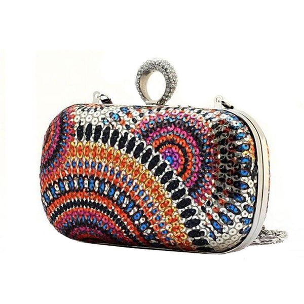 Clutch Knuckle Rings Bag