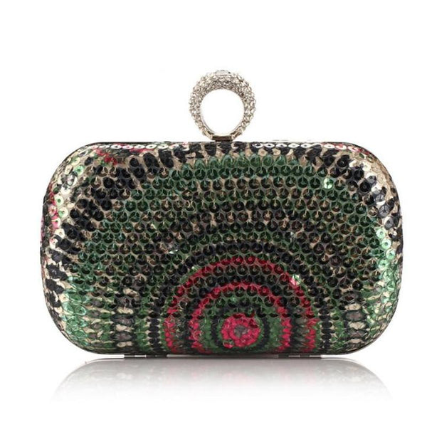 Clutch Knuckle Rings Bag