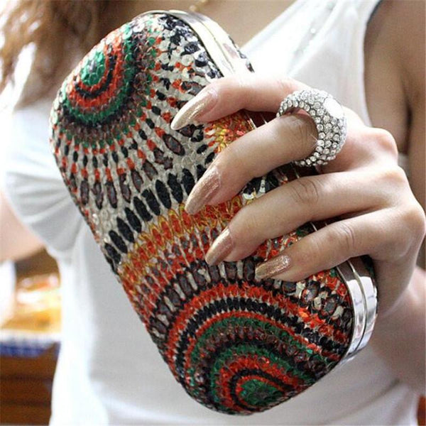 Clutch Knuckle Rings Bag