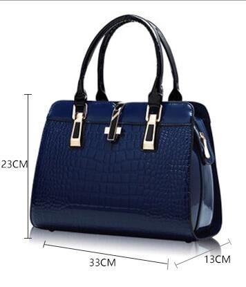 Elegant Alligator Leather Handbag