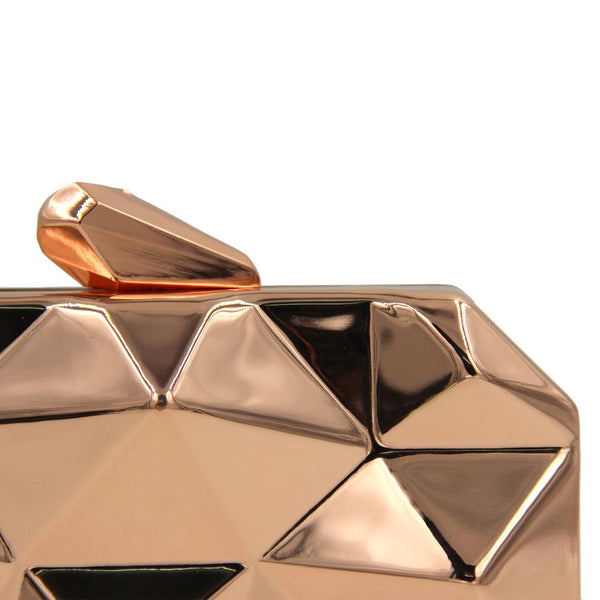 Geometric Touch Clutch Bag