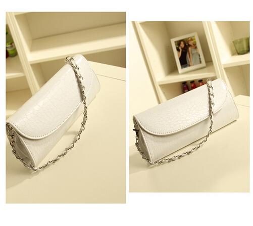Crocodile Pattern Clutch Bag