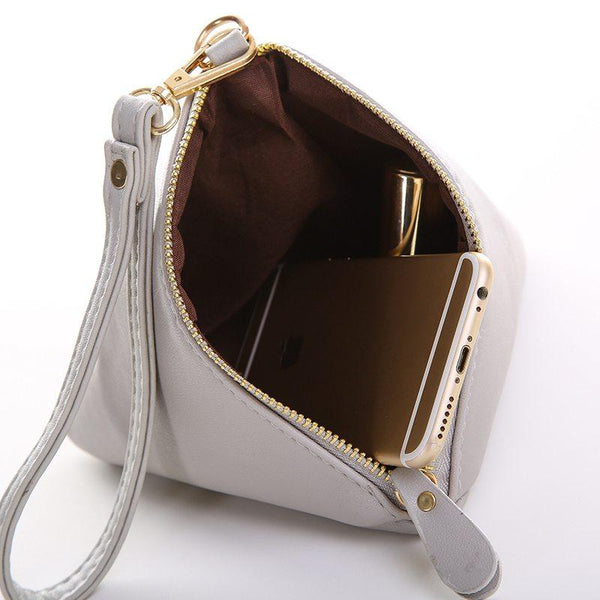 Triangular Tassel Bag