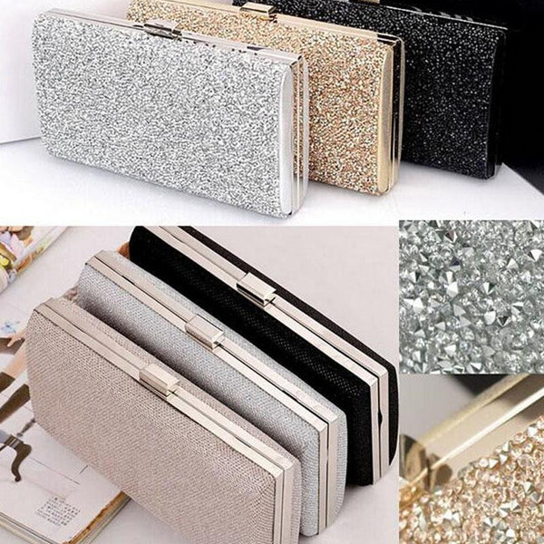 Diamond Rhinestone Clutch
