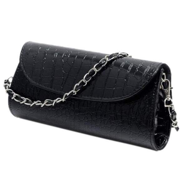 Crocodile Pattern Clutch Bag