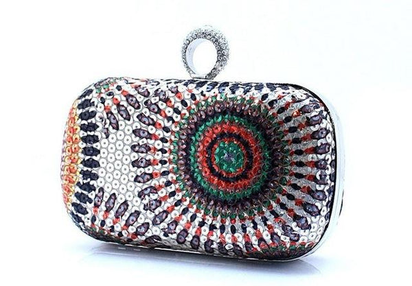Clutch Knuckle Rings Bag
