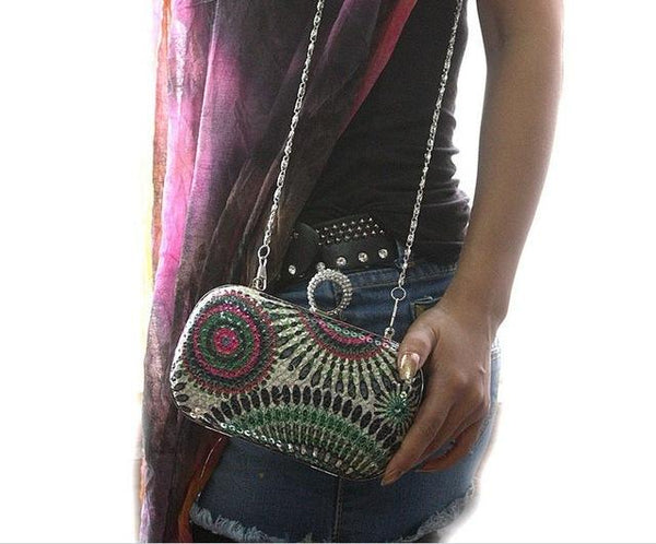 Clutch Knuckle Rings Bag