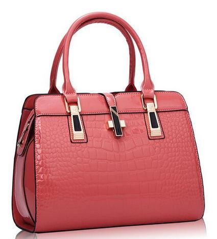 Elegant Alligator Leather Handbag