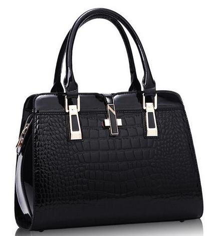 Elegant Alligator Leather Handbag